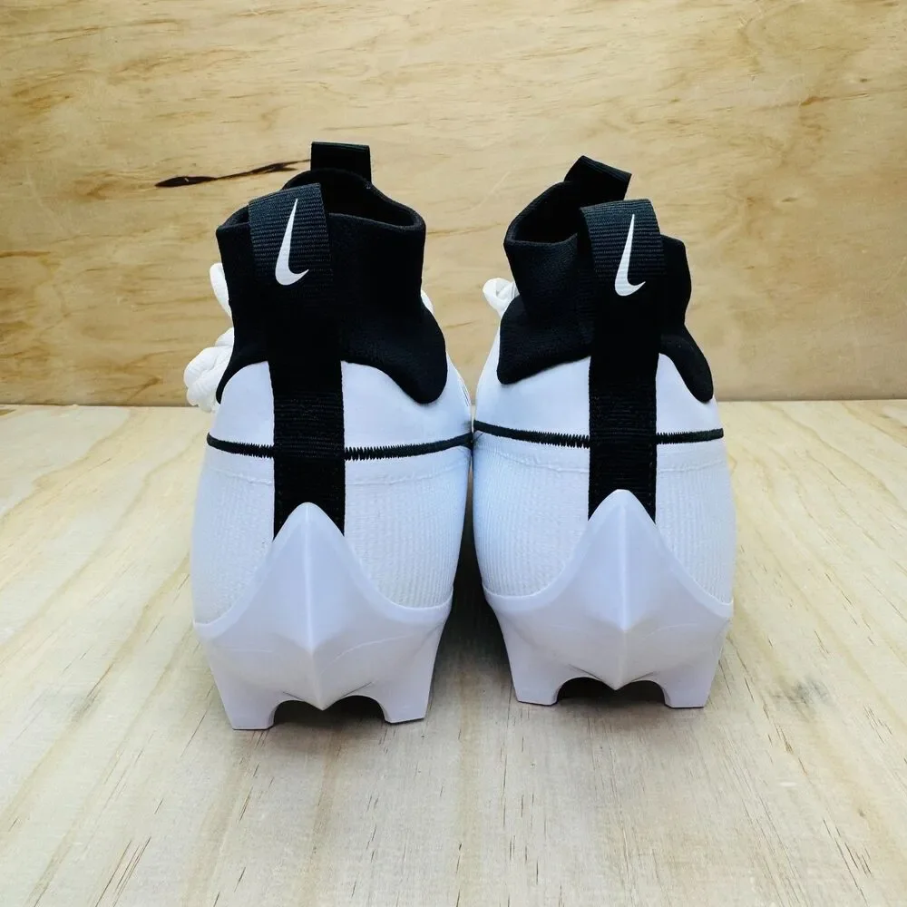 NEW Nike Vapor Edge Pro 360 White Black Football Cleats Sz 15 WIDE FN7760-100